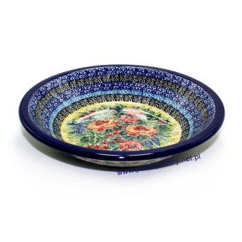 Talerz na zupę / makaron Ø21,5cm dek. U4779X Różany Ogród
